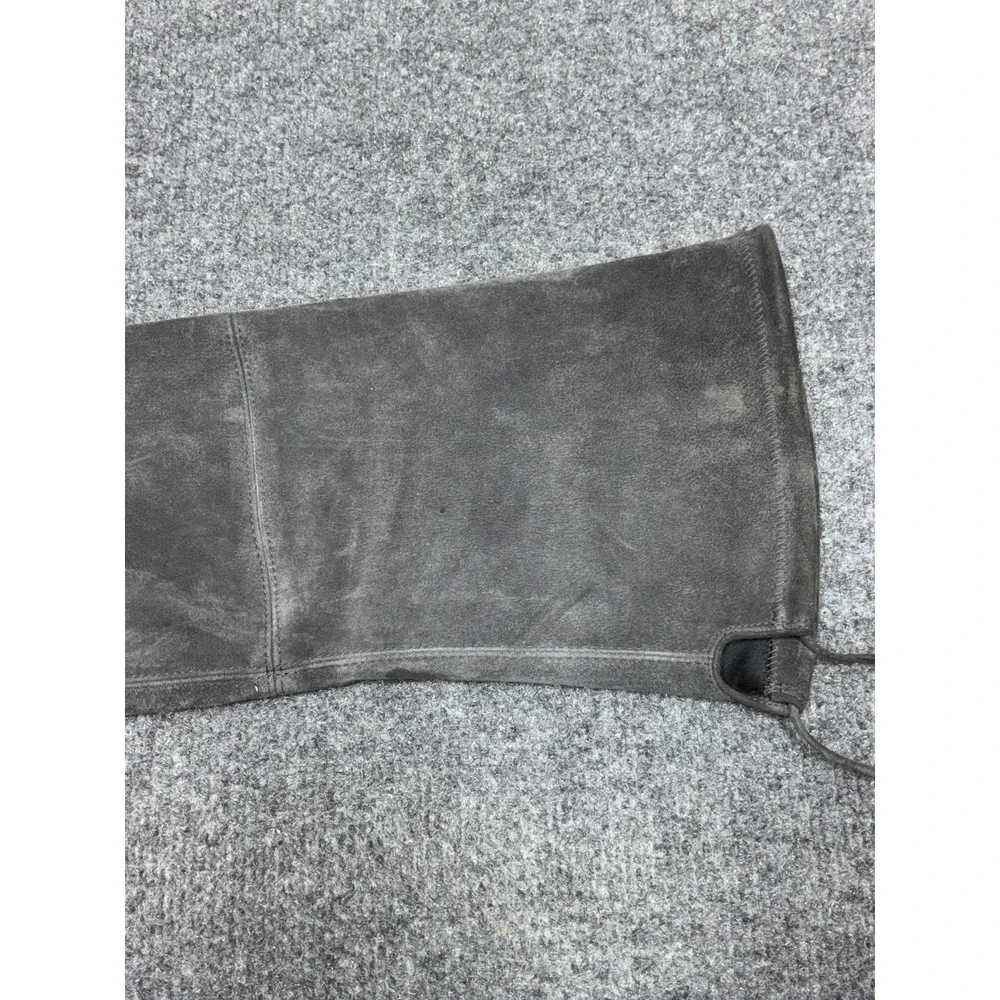 Stuart Weitzman Tieland Over The Knee Boot Womens Size 8.5 M Gray Smoke $950